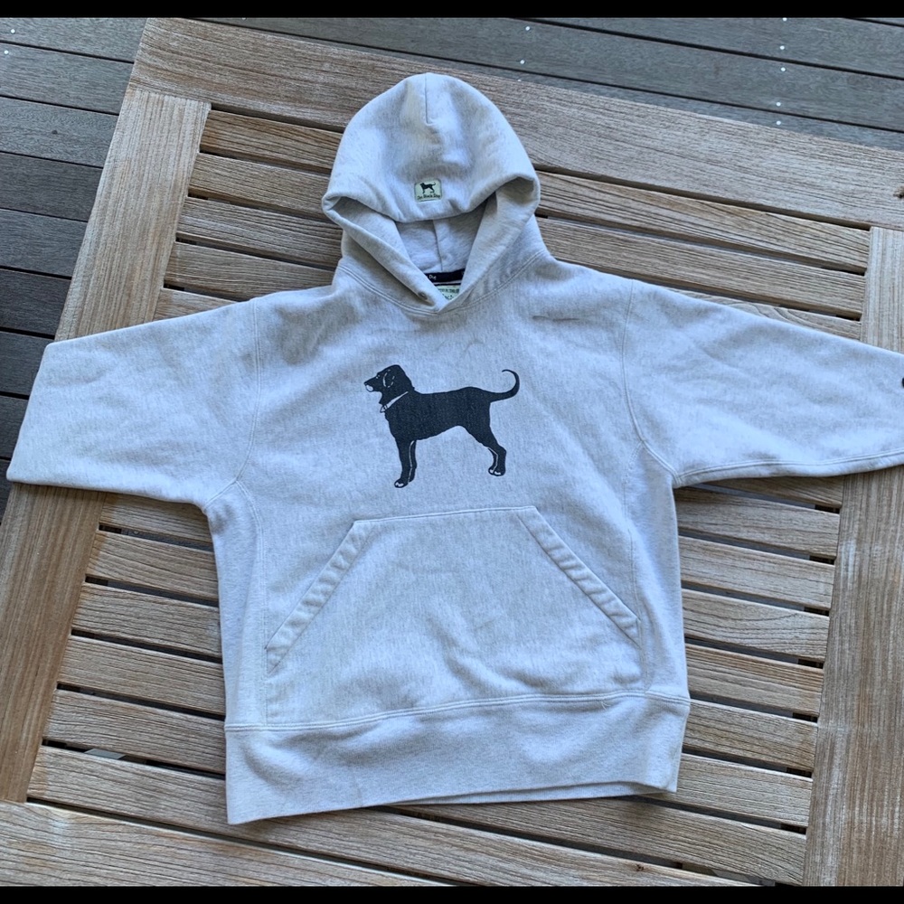 Black dog sweatshirt in Gray